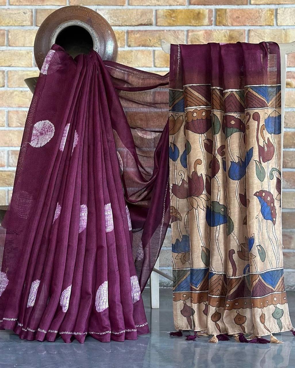 Kayatri New very smooth and light weight Digital Print Saree
