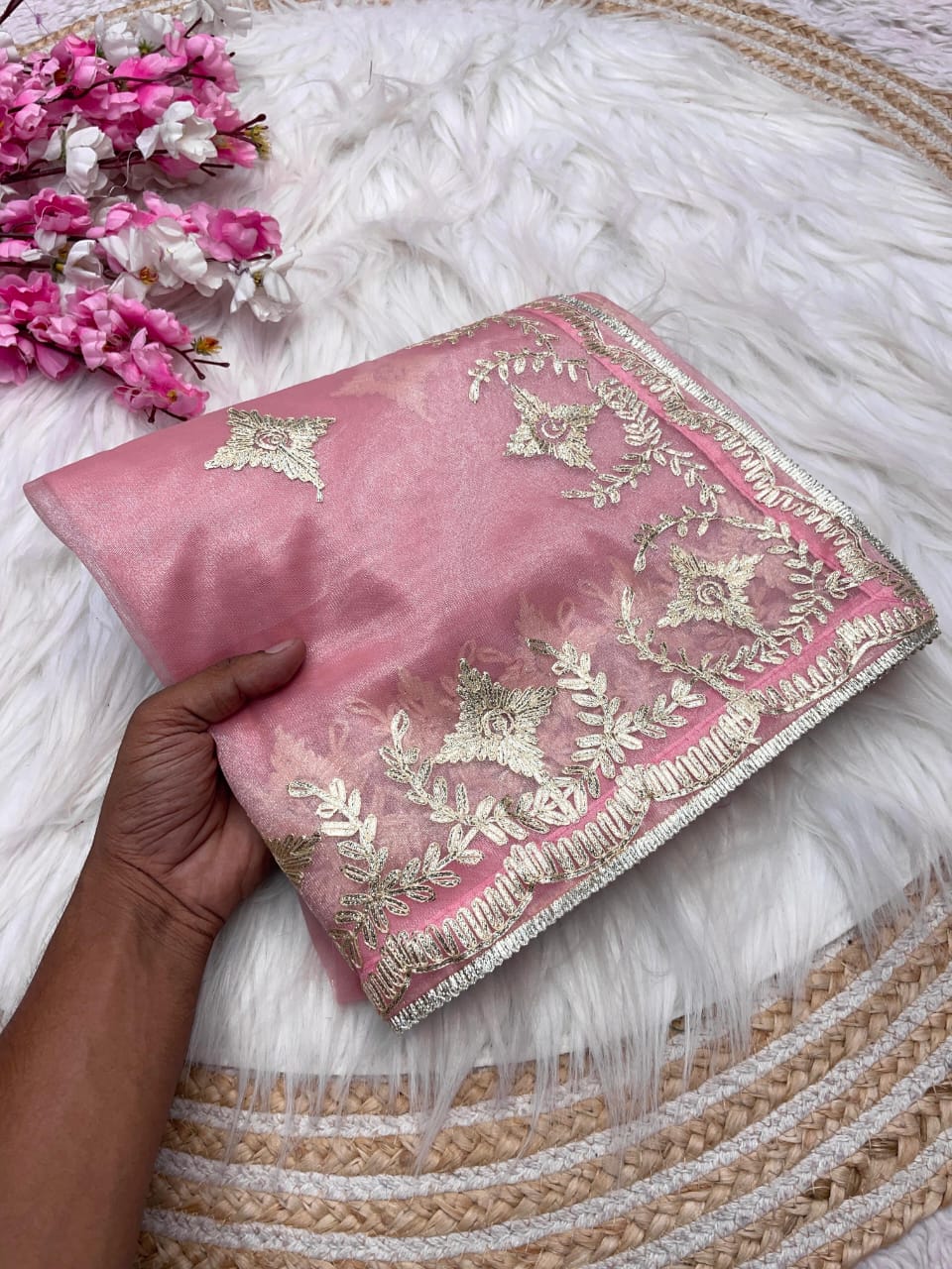 Kayatri New Lounch Designer Soft Twil Net Saree