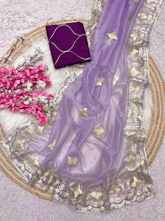 Kayatri New Lounch Designer Soft Twil Net Saree