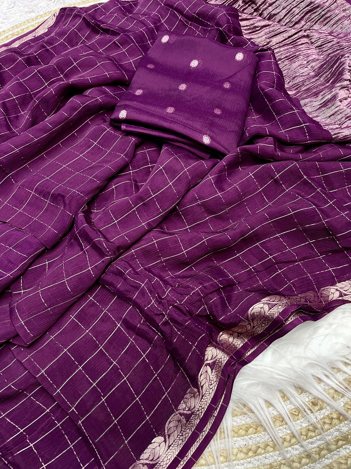 Kayatri New Lounch Pure Soft Chinon Chiffon Silk Saree