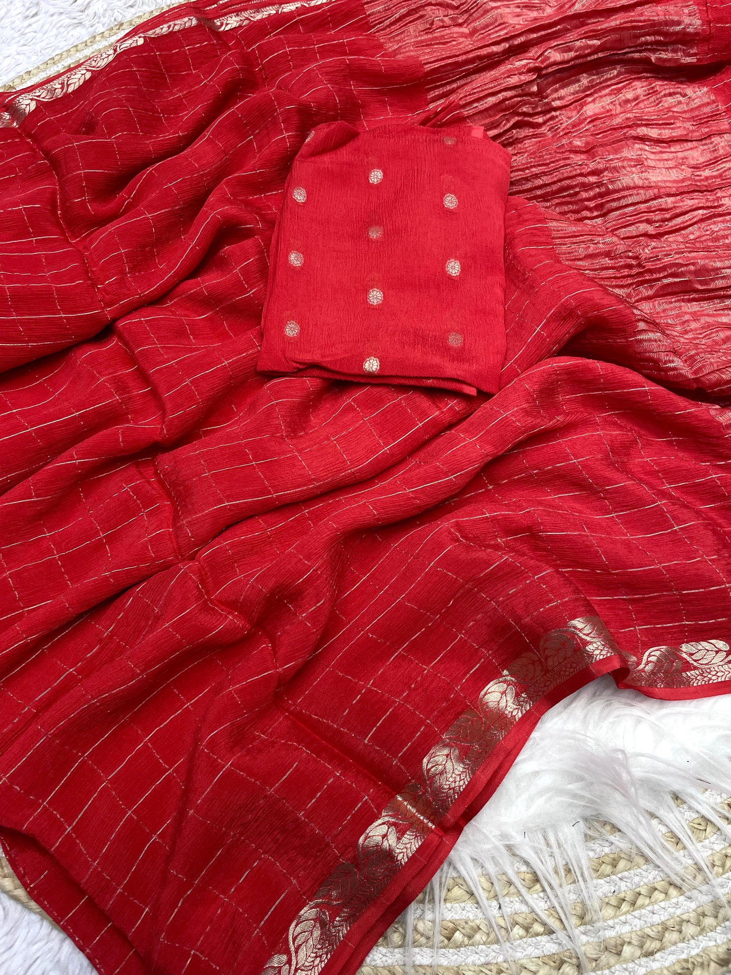 Kayatri New Lounch Pure Soft Chinon Chiffon Silk Saree