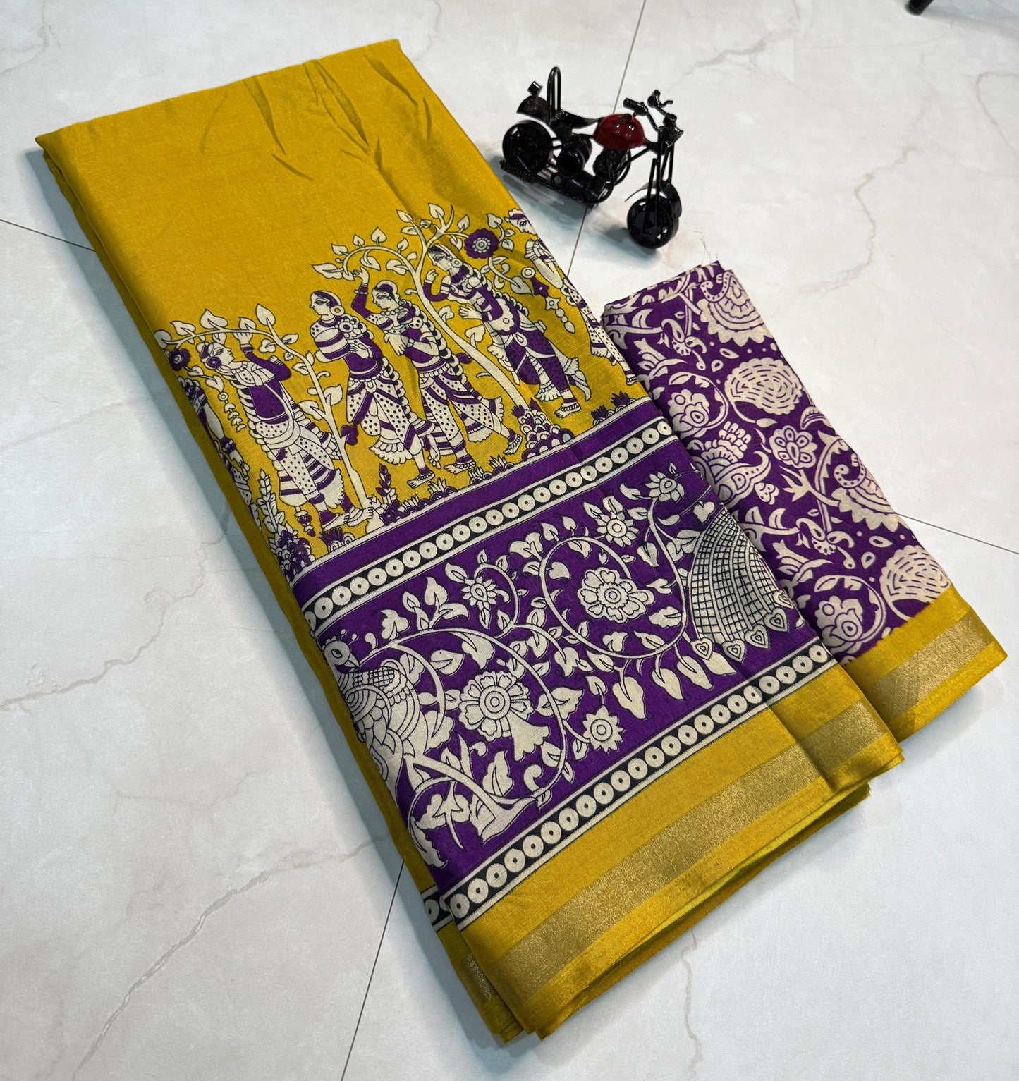 Kayatri New Heavy Viscose Georgette Zari Weaving Saree