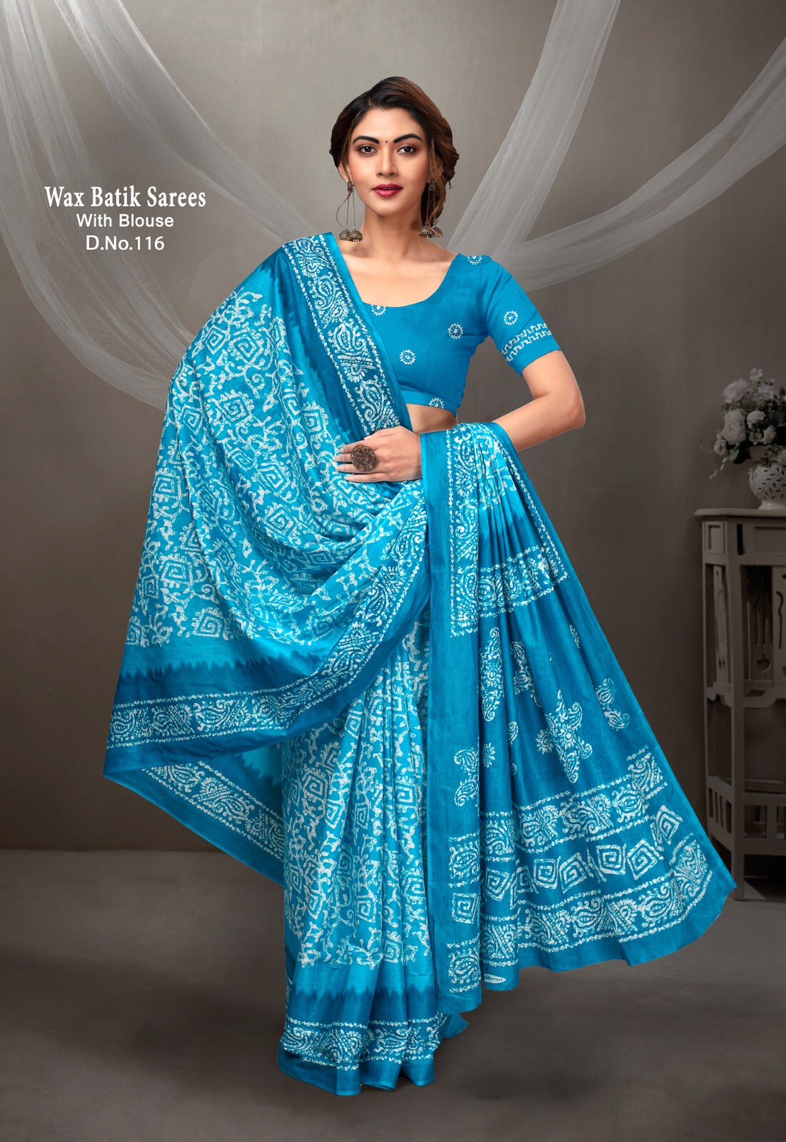 Kayatri New Pure Heavy Malai Cotton Printed Saree