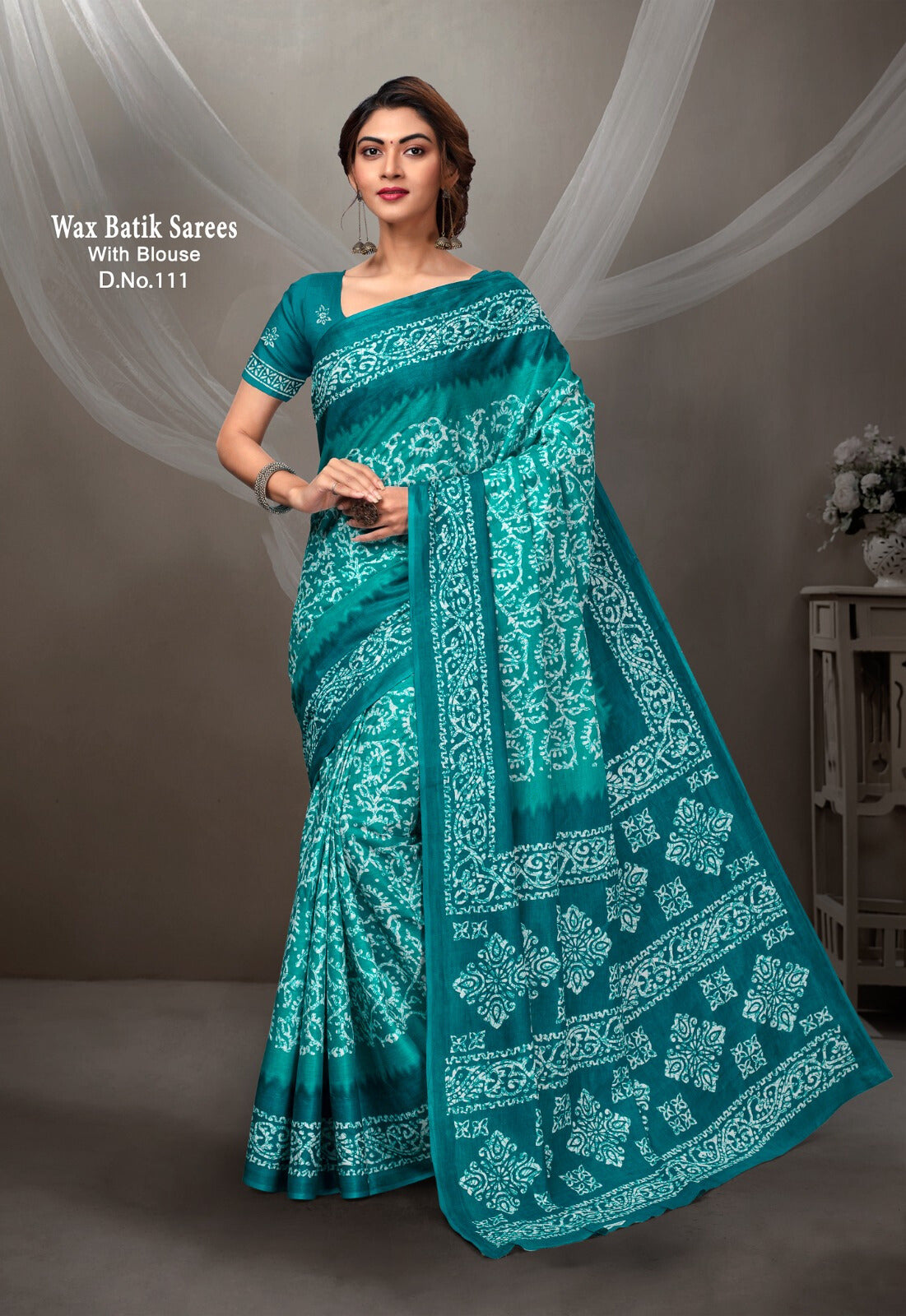 Kayatri New Pure Heavy Malai Cotton Printed Saree