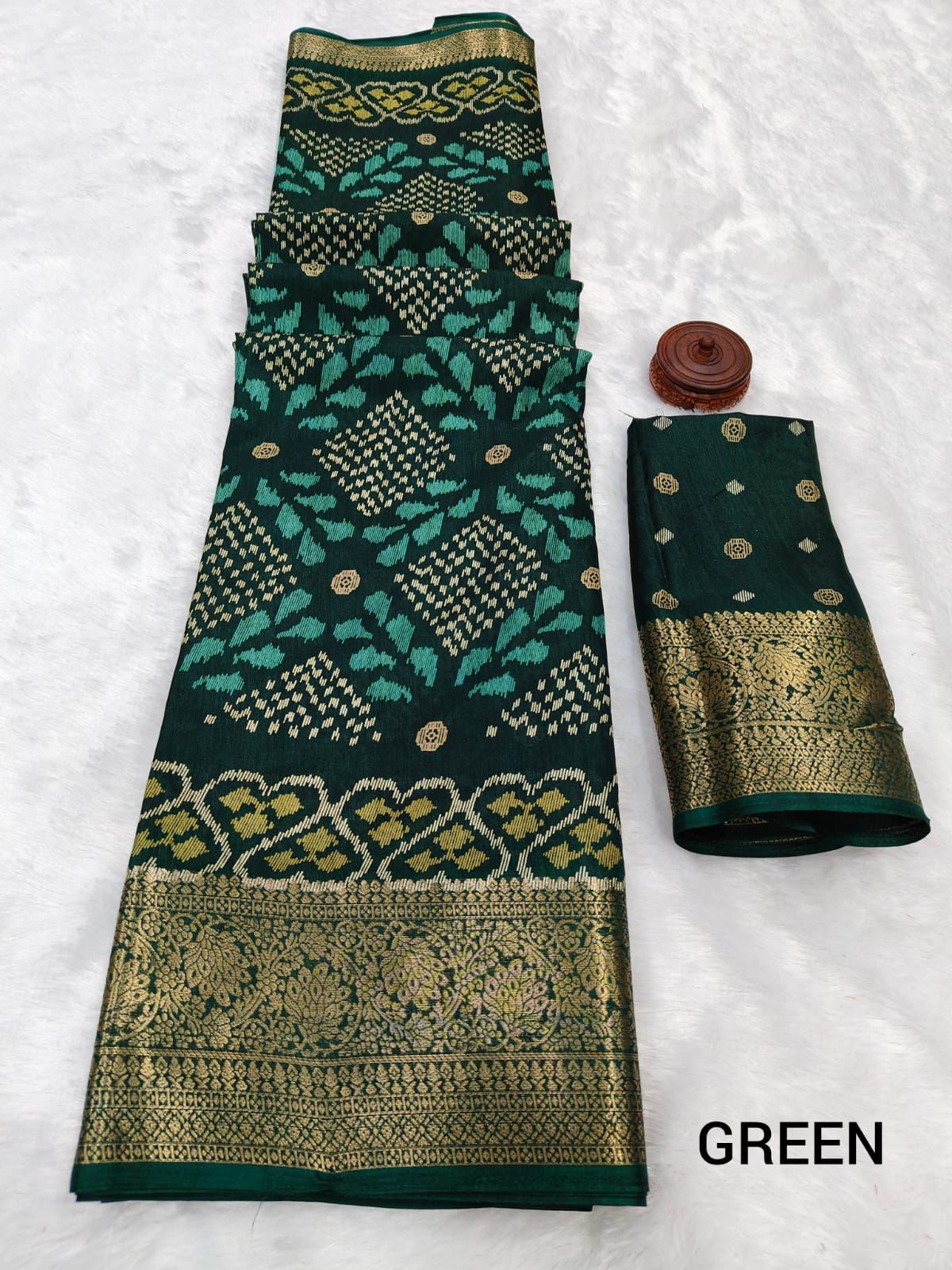 Kayatri New Pure Dola Silk HD kalamkari style print Saree