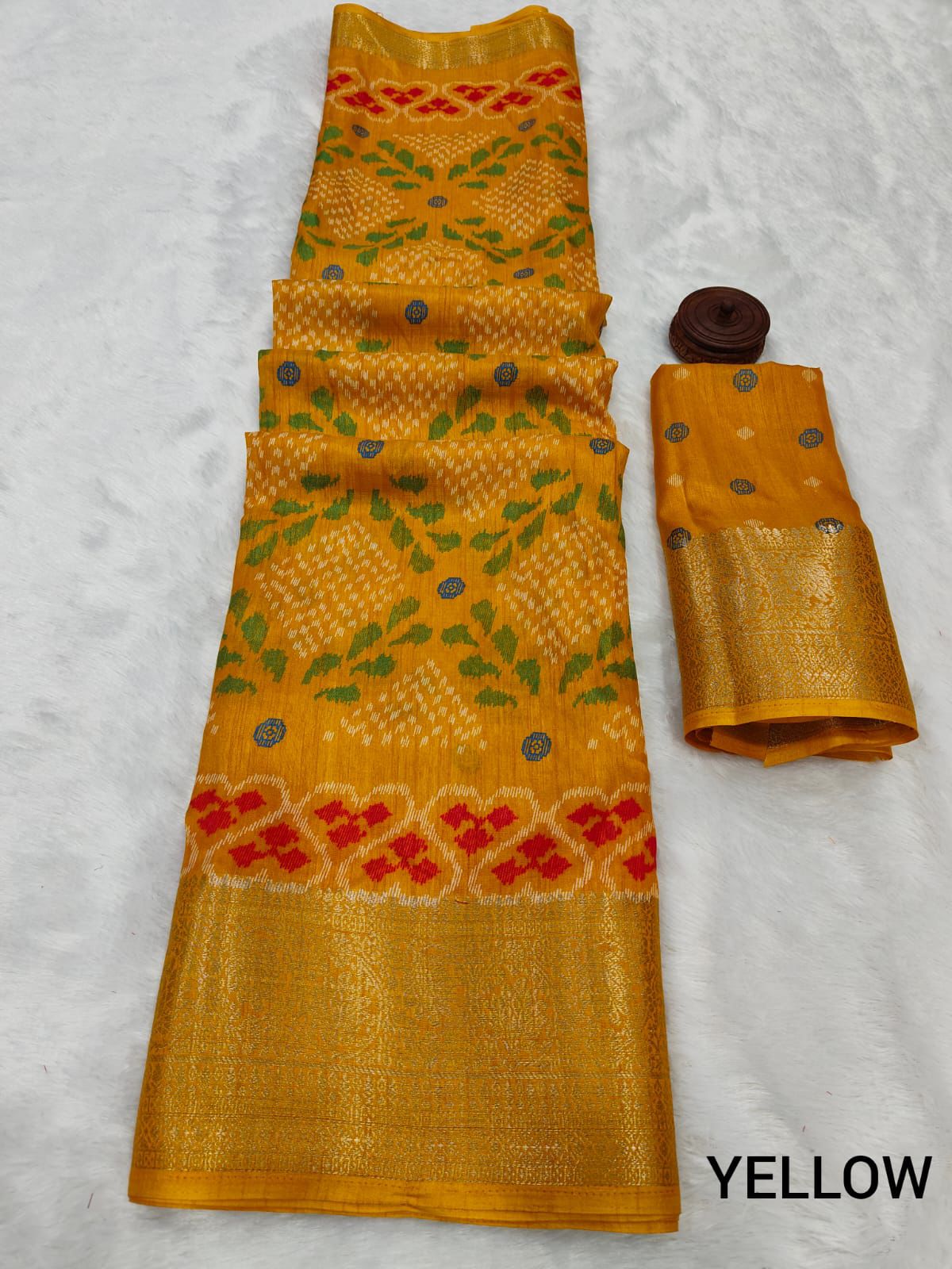Kayatri New Pure Dola Silk HD kalamkari style print Saree