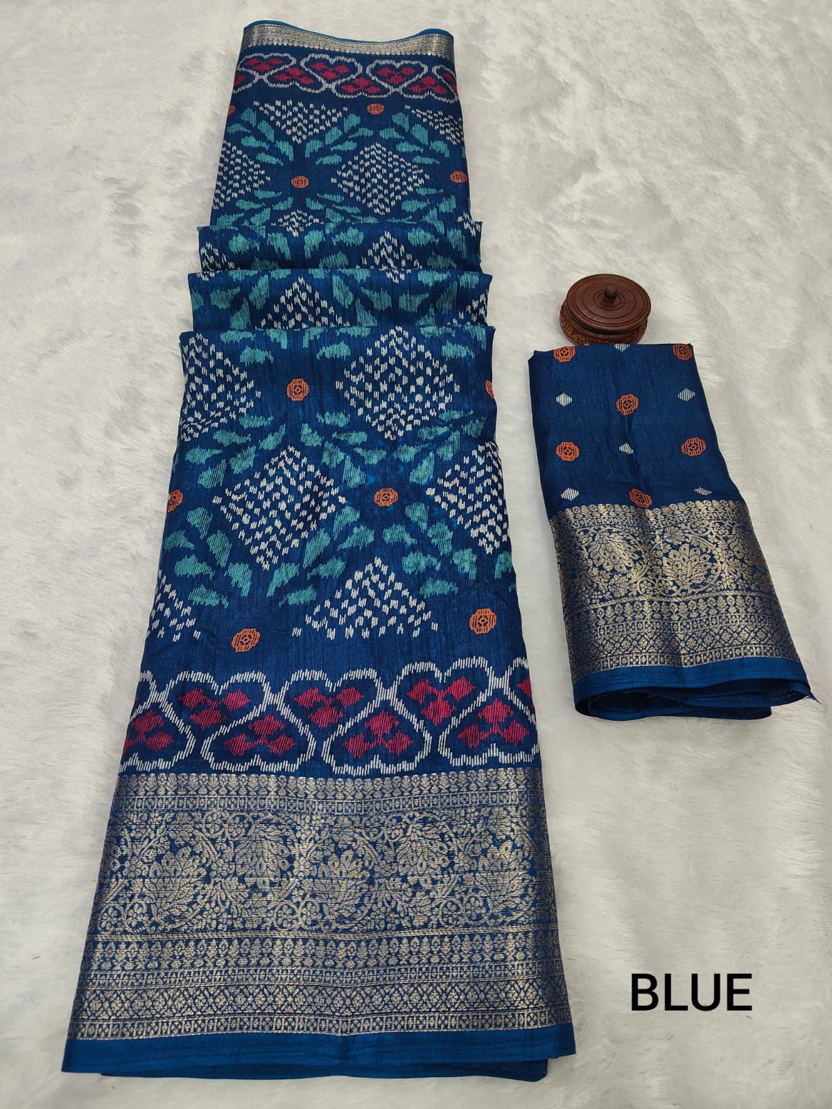 Kayatri New Pure Dola Silk HD kalamkari style print Saree