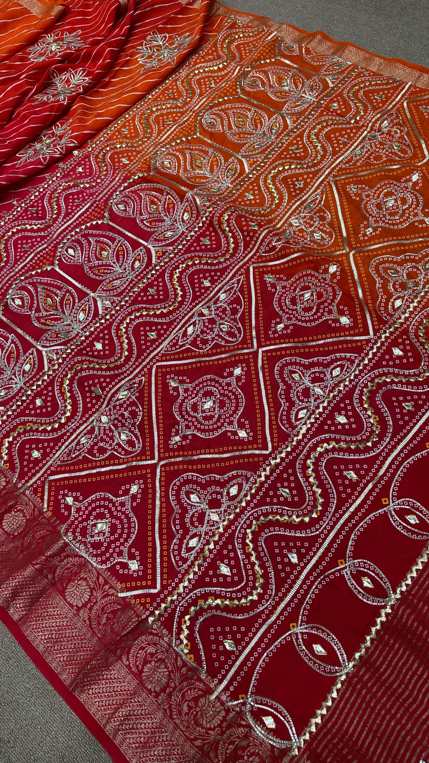 Kayatri New Pure Moonga Silk Gotapatti Work Saree