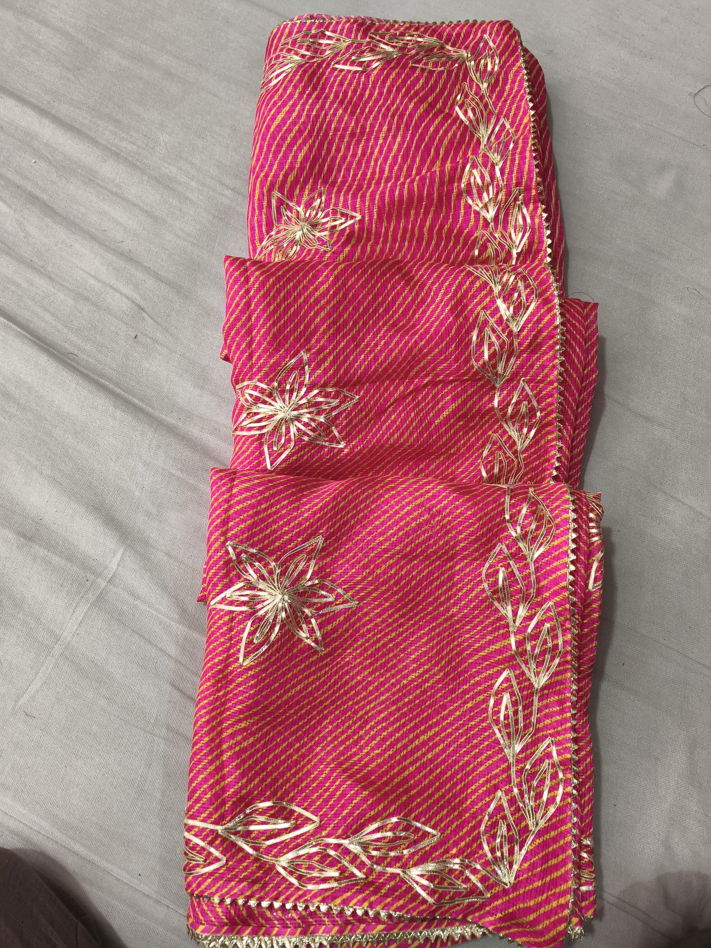 Kayatri New Mothra Patta Leheriya Saree