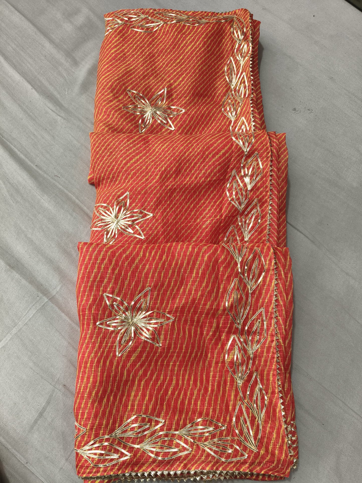 Kayatri New Mothra Patta Leheriya Saree