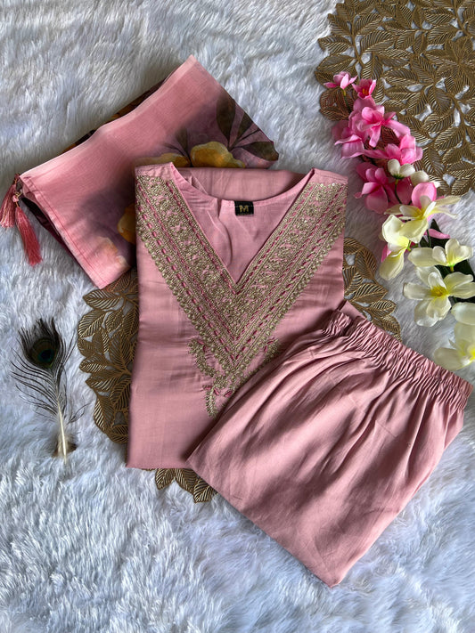 Kayatri Latest Designers Roman Silk Suit