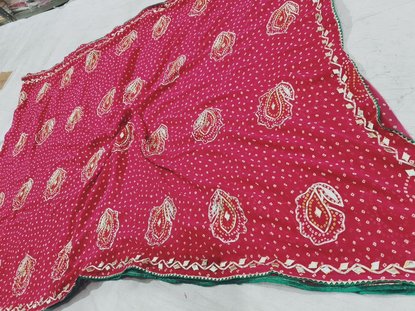 Kayatri New Georgette Hand Gotapatti Work Saree
