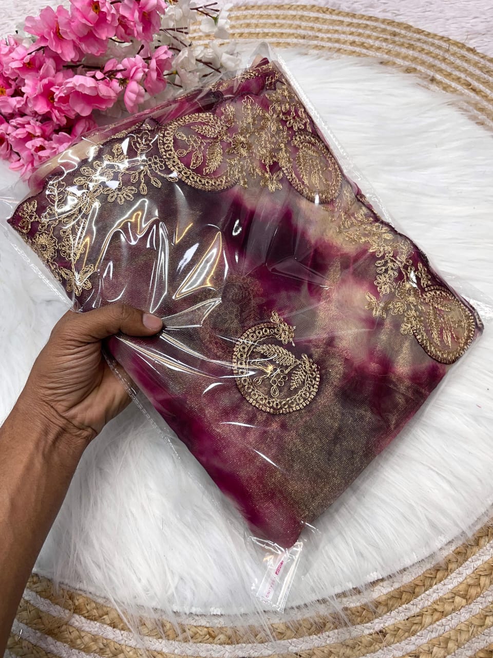 Kayatri New Designer Twil Net Saree