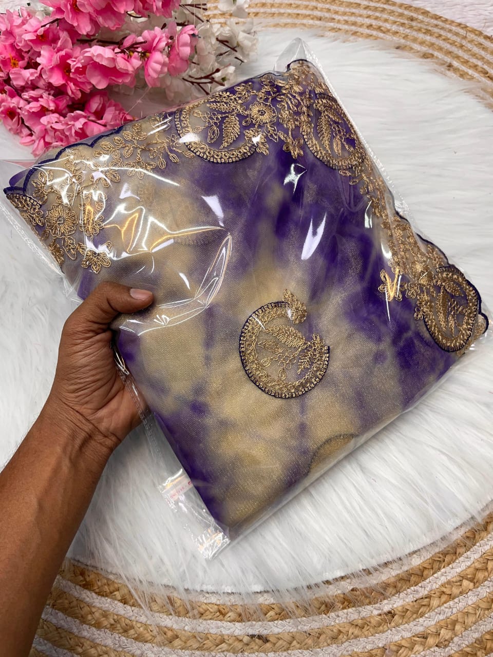 Kayatri New Designer Twil Net Saree