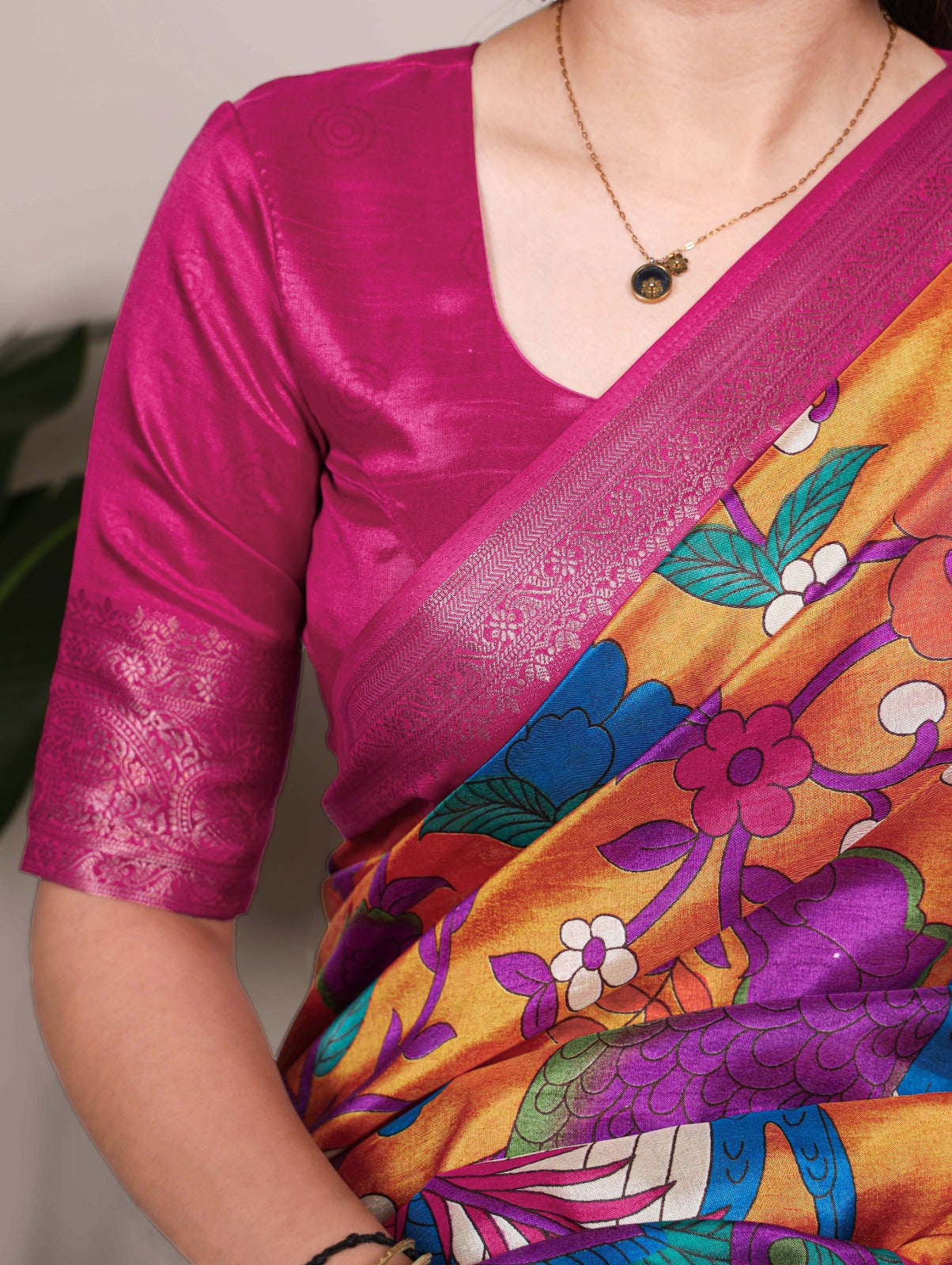 Kayatri New Tussar Silk Printed Saree