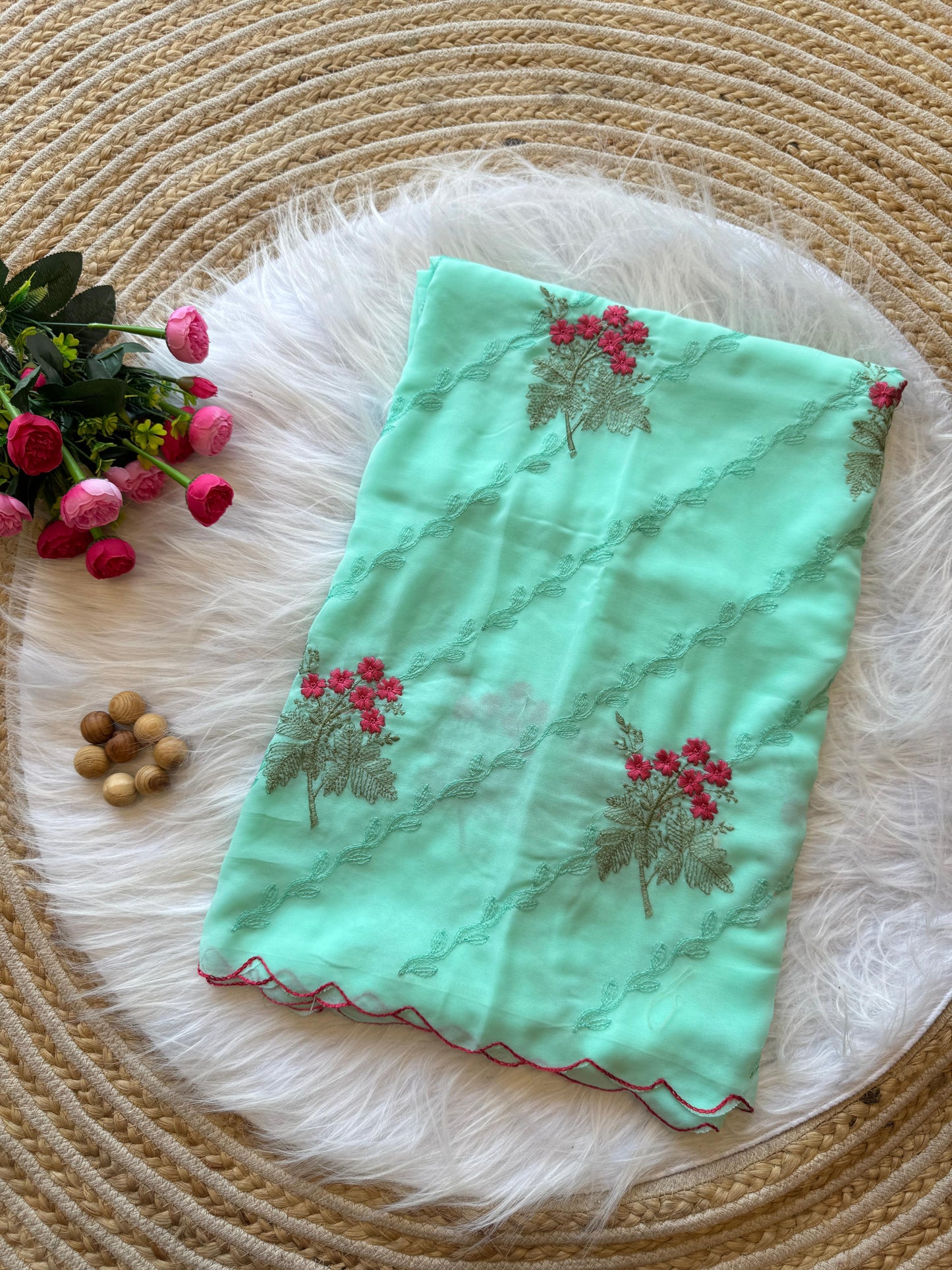 Kayatri New Designer Georgette Silk Saree
