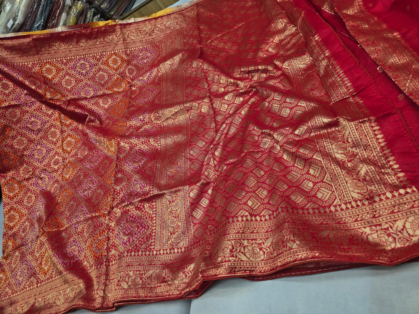 Kayatri New Banarasi Soft Kota Katan Ghatchola Rich Weaving Saree
