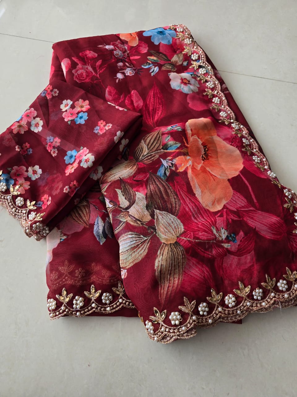 Kayatri New Designer Georgette Digital Print Saree