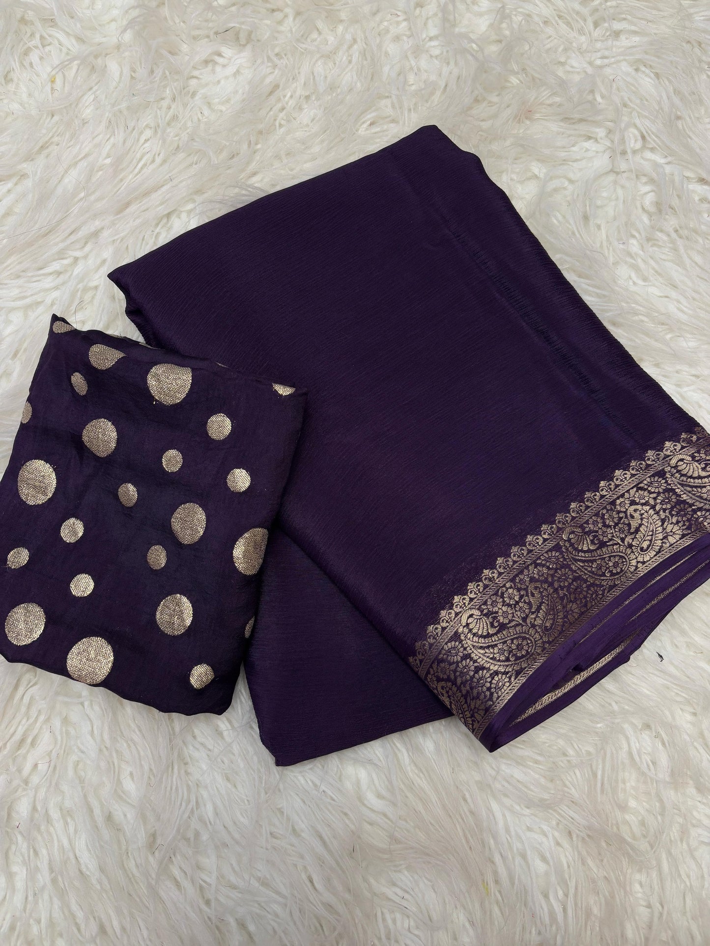 Kayatri New Pure Viscose Chinon Jackard Border Saree