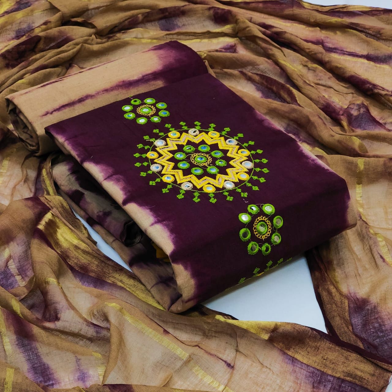 Kayatri New Potli Cotton Hand Bandhej Print Suits