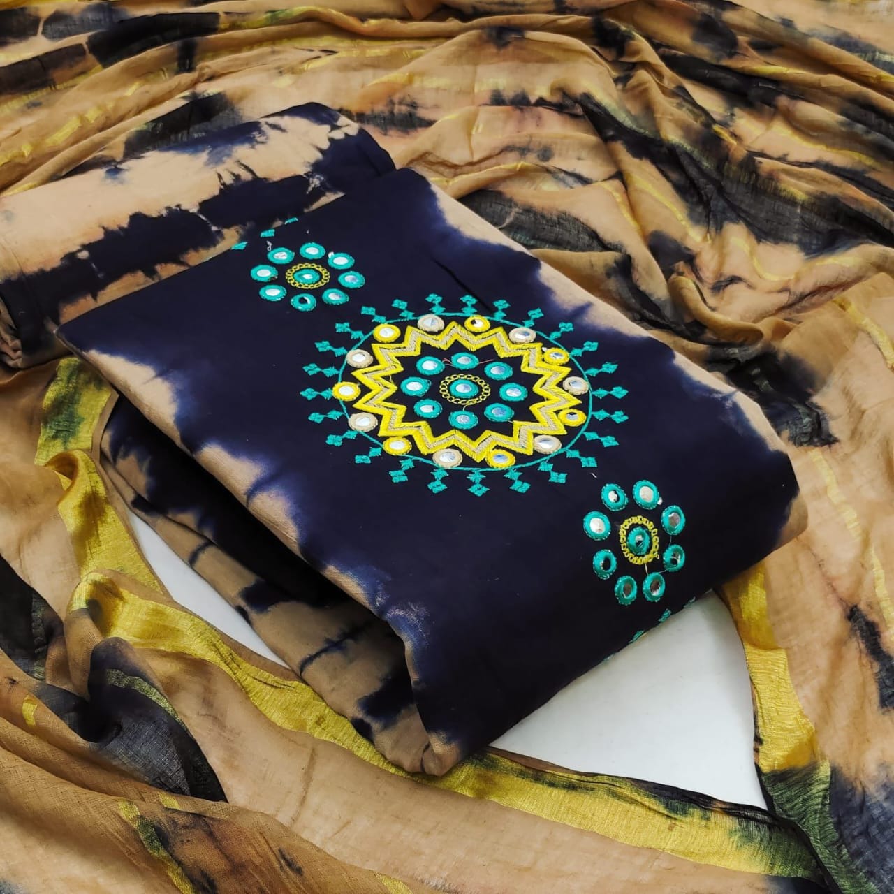 Kayatri New Potli Cotton Hand Bandhej Print Suits