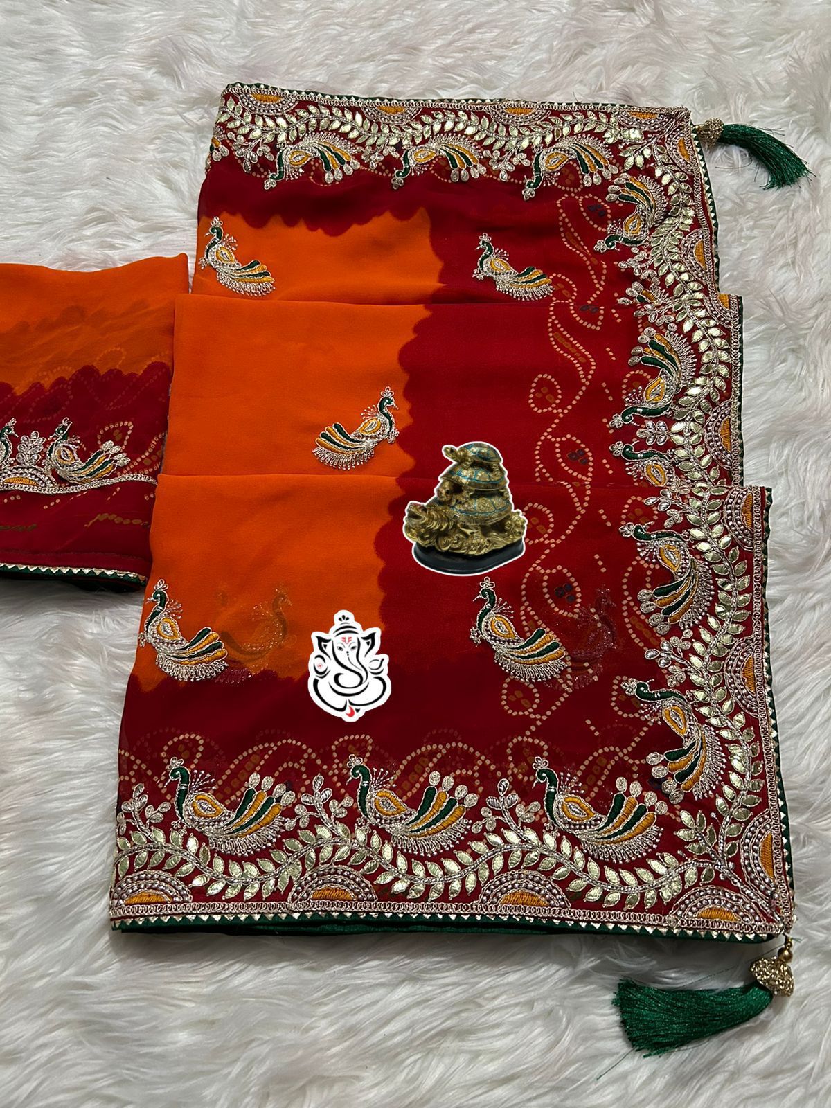 Kayatri New Designer Traditional Wear Bandhej Saree
