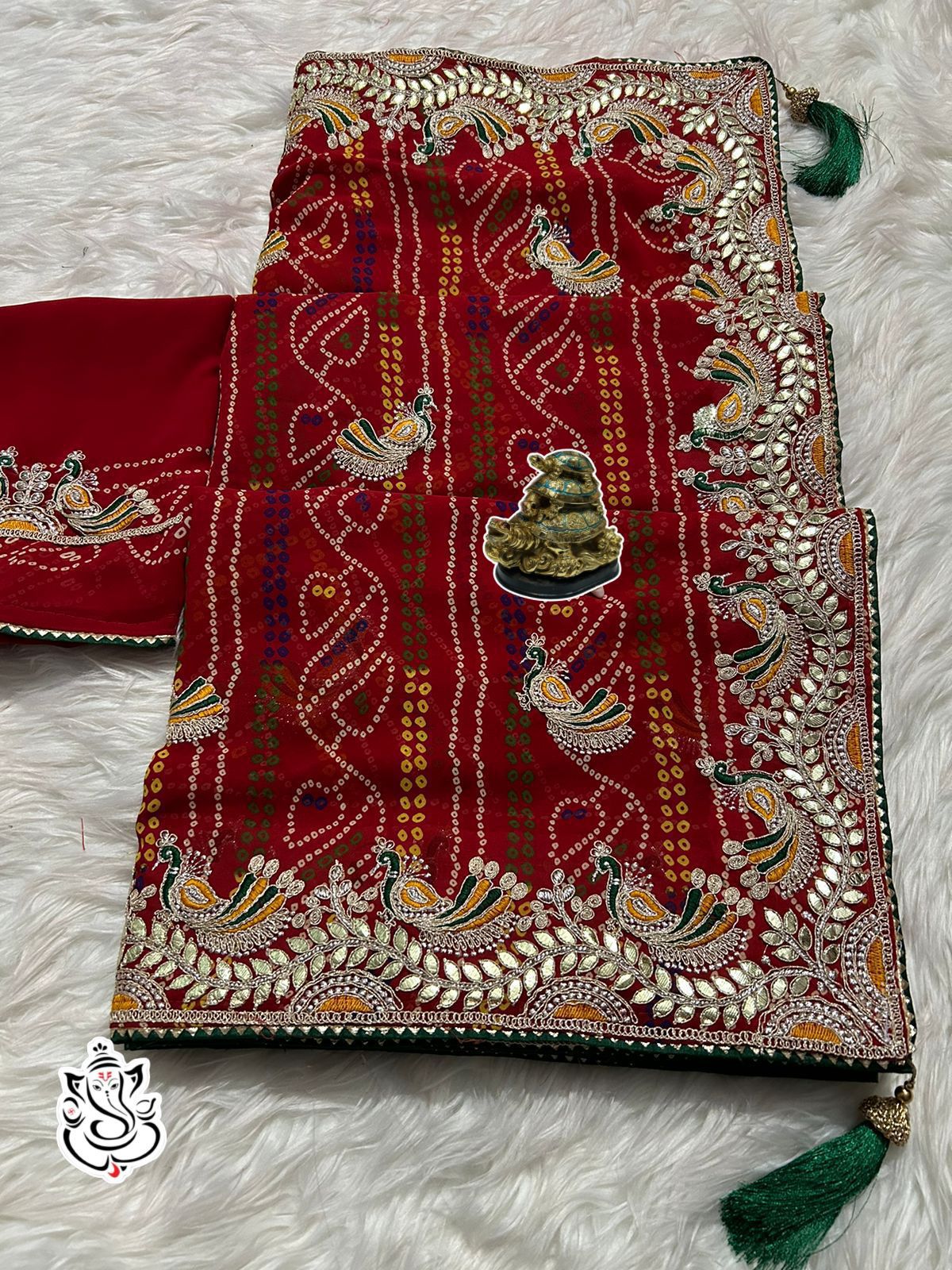 Kayatri New Designer Traditional Wear Bandhej Saree