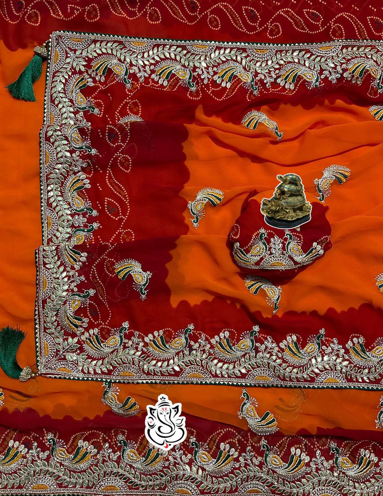 Kayatri New Designer Traditional Wear Bandhej Saree