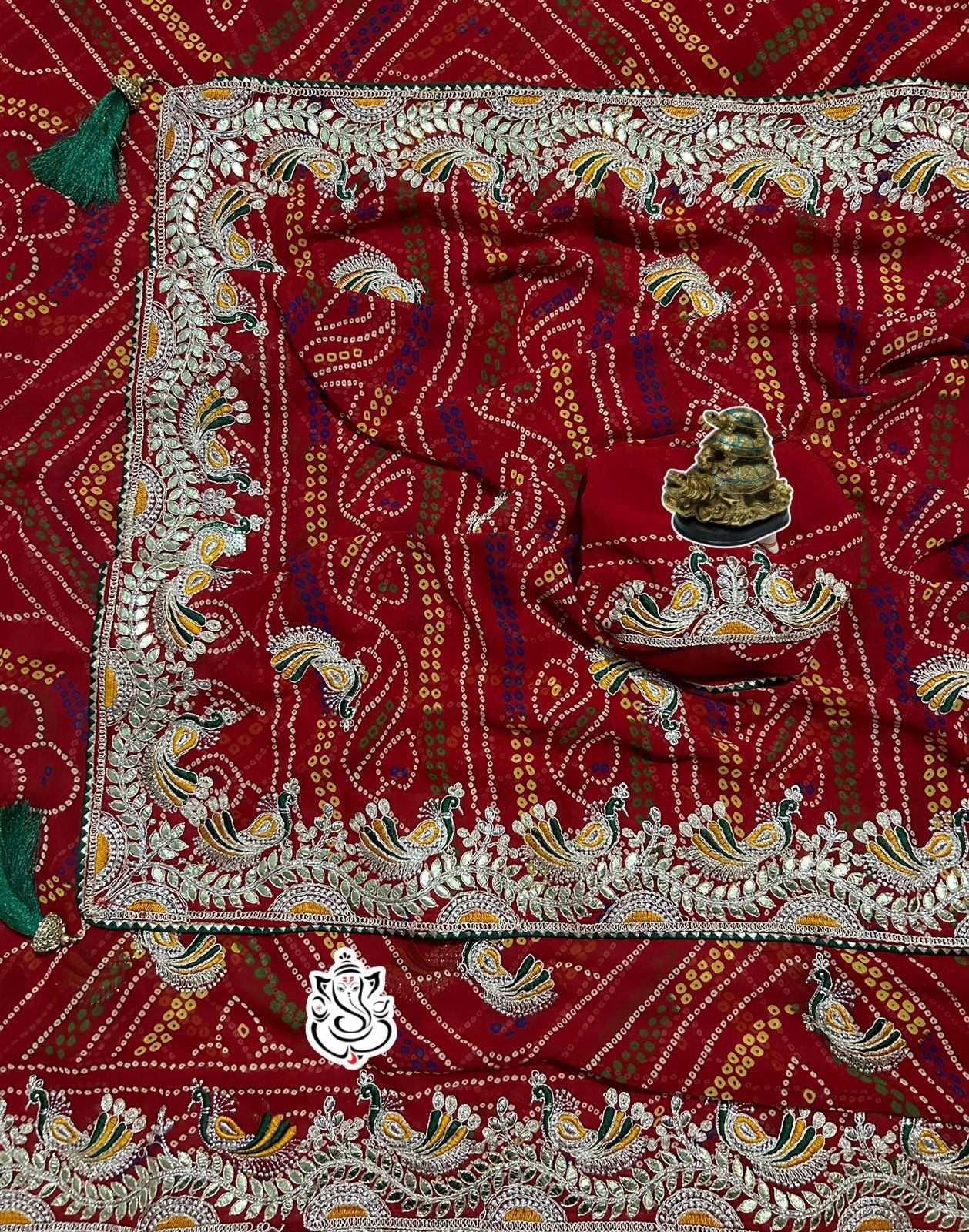 Kayatri New Designer Traditional Wear Bandhej Saree