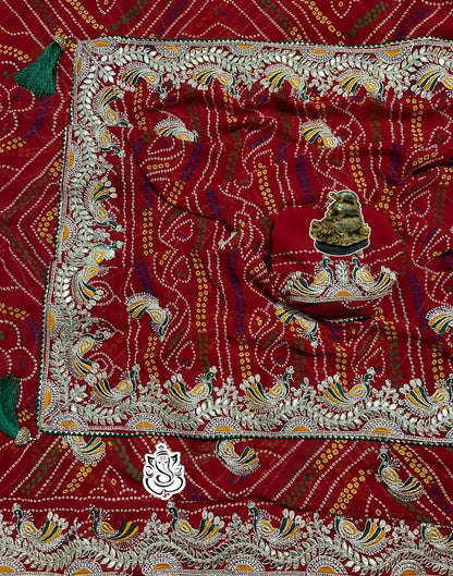 Kayatri New Designer Traditional Wear Bandhej Saree