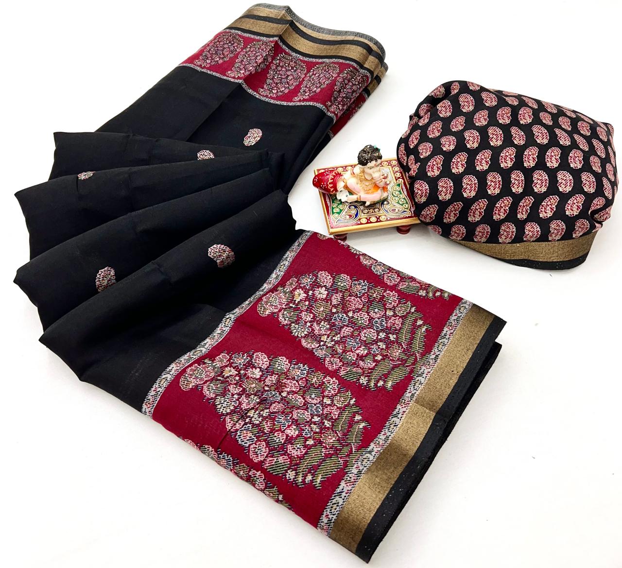 Kayatri New Pure Viscose Soft Cotton Printed Saree