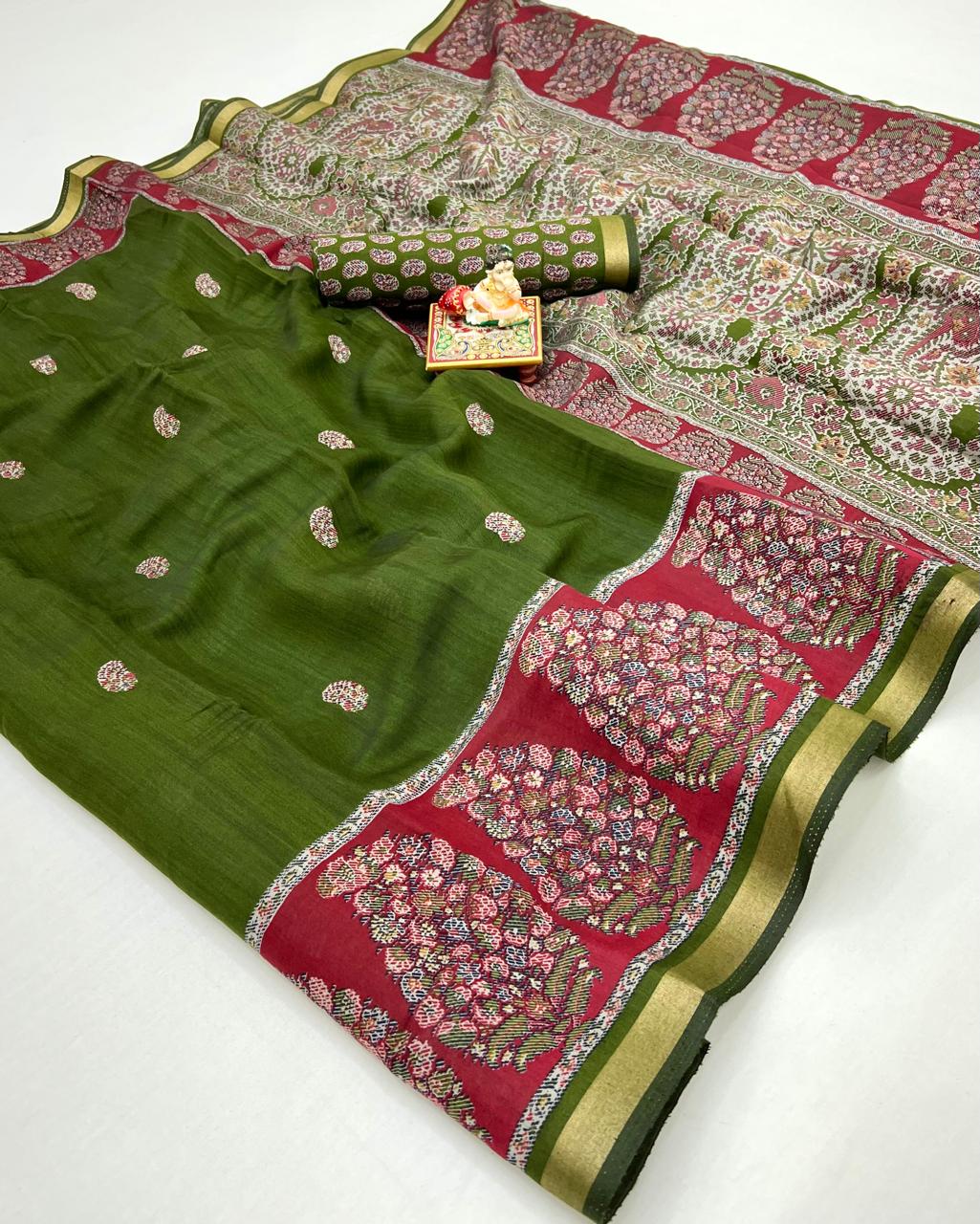 Kayatri New Pure Viscose Soft Cotton Printed Saree