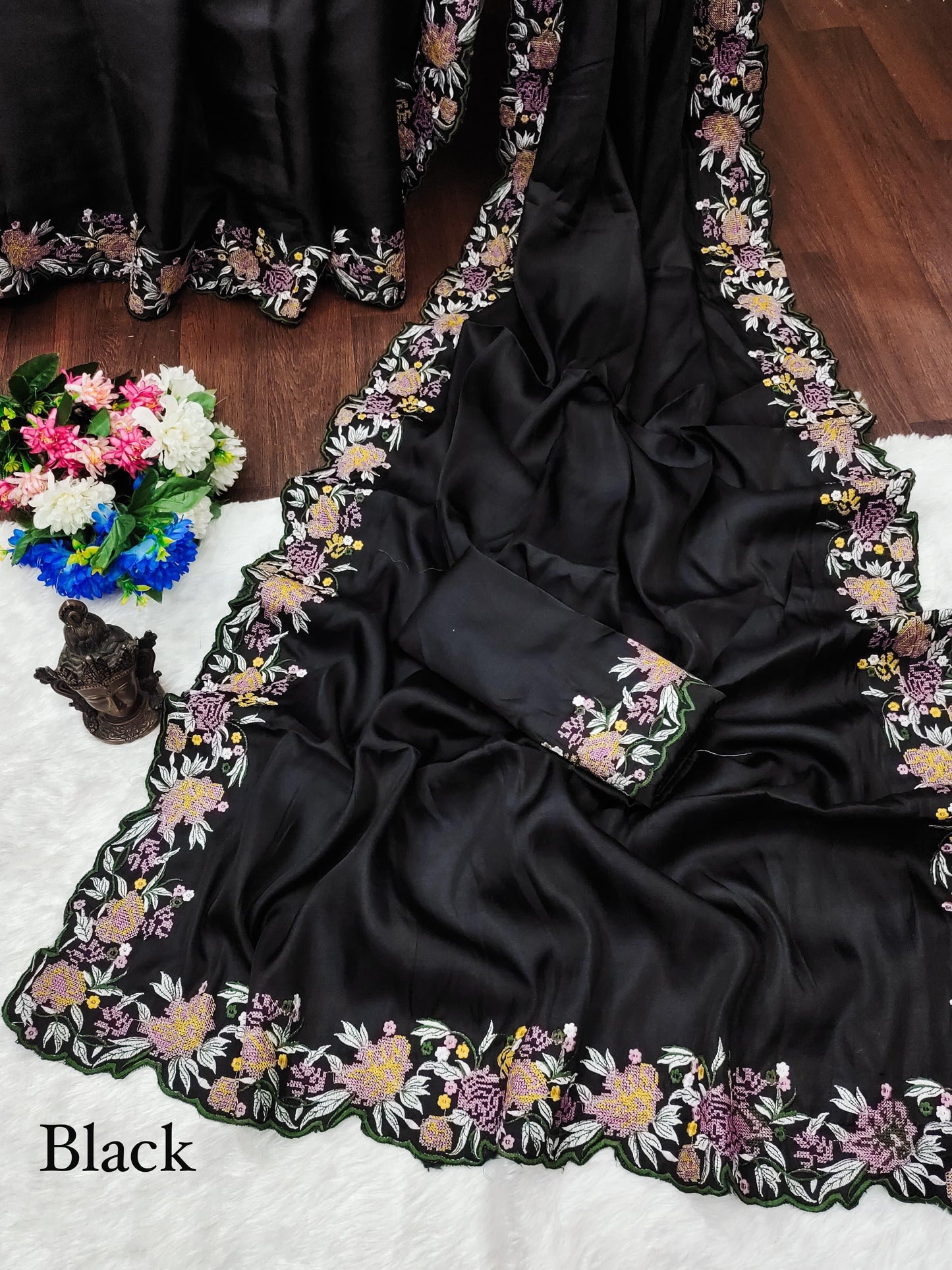Kayatri New Pure Soft Tussar Silk Bollywood Style Saree