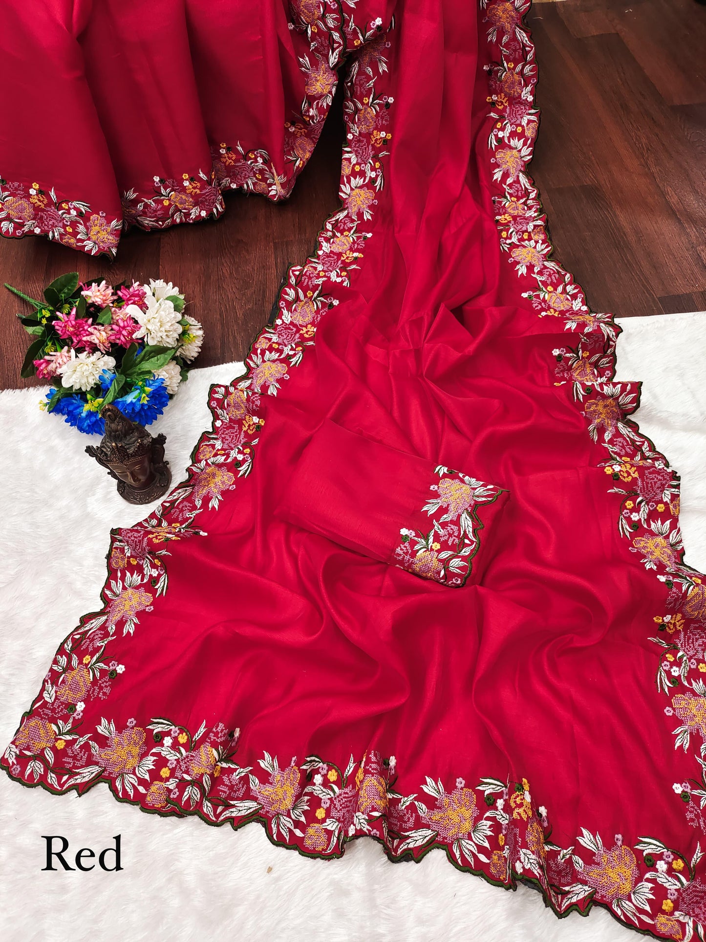 Kayatri New Pure Soft Tussar Silk Bollywood Style Saree