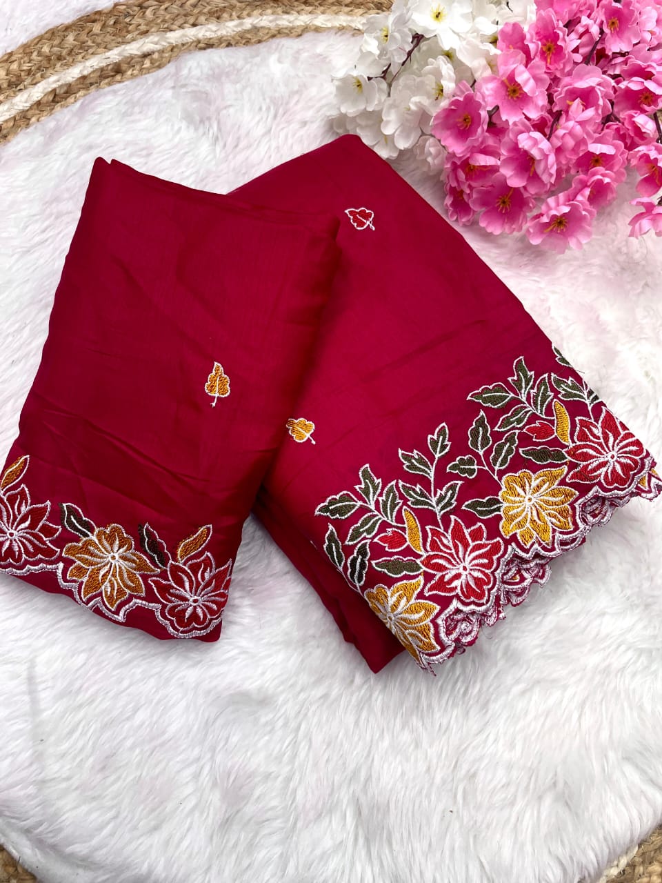 Kayatri New Soft Tussar Silk Designer Saree