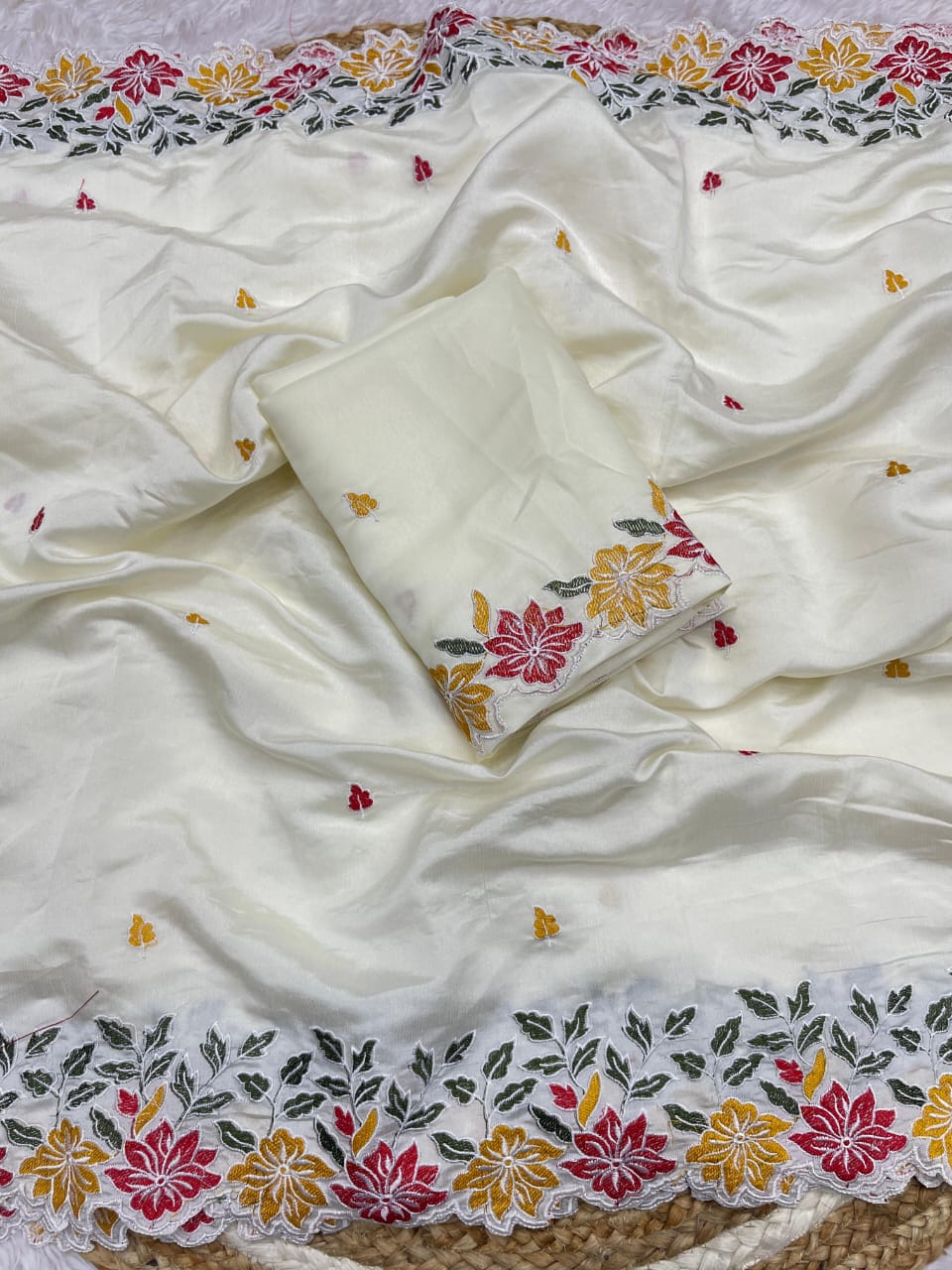 Kayatri New Soft Tussar Silk Designer Saree