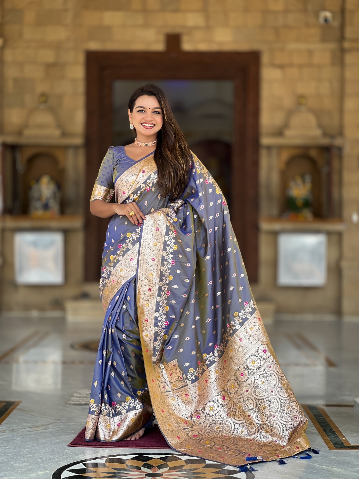 Kayatri New Designer Banarasi Style Silk Saree