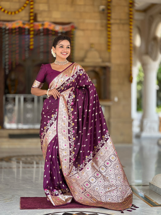Kayatri New Designer Banarasi Style Silk Saree