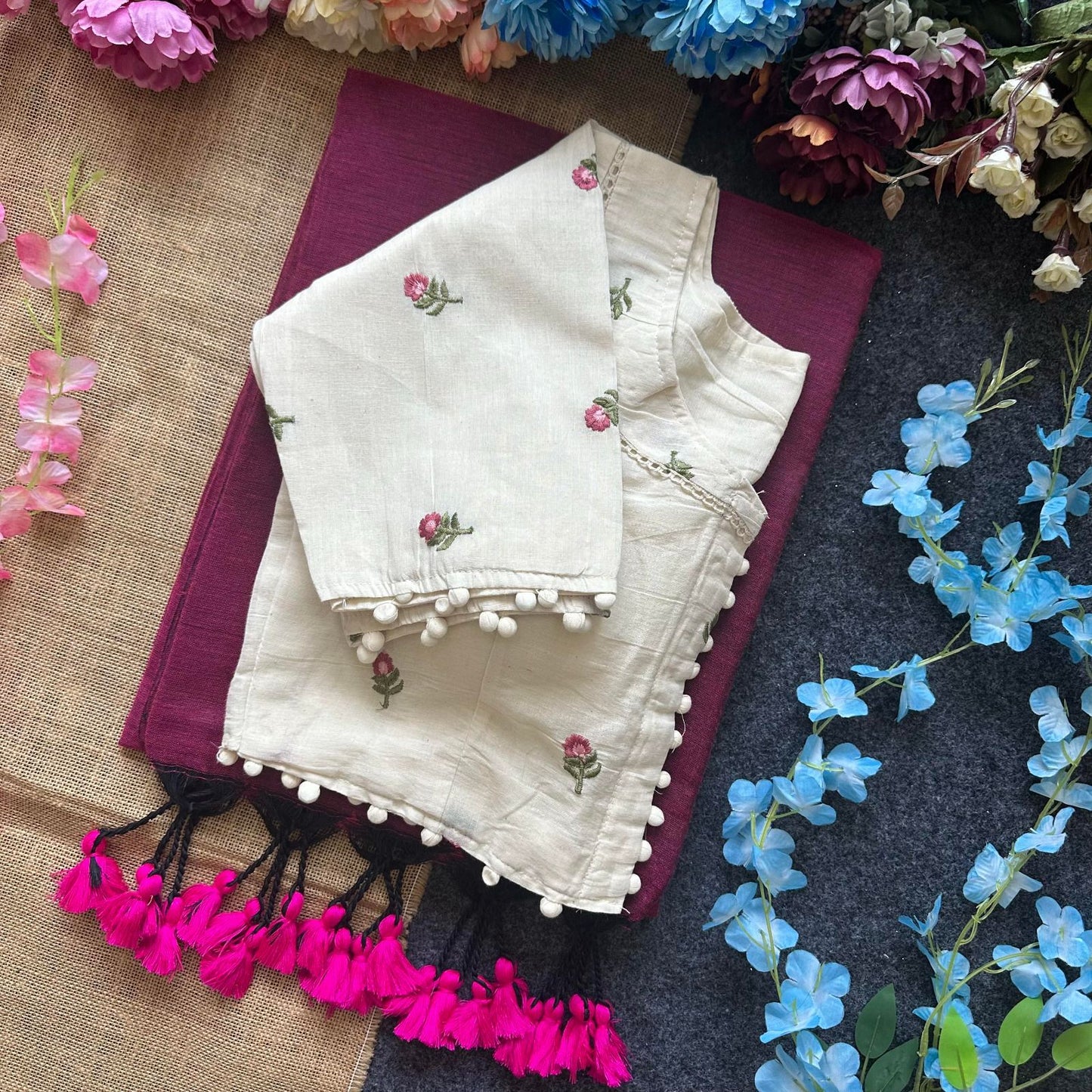 Kayatri New Latest Khadi Cotton Saree