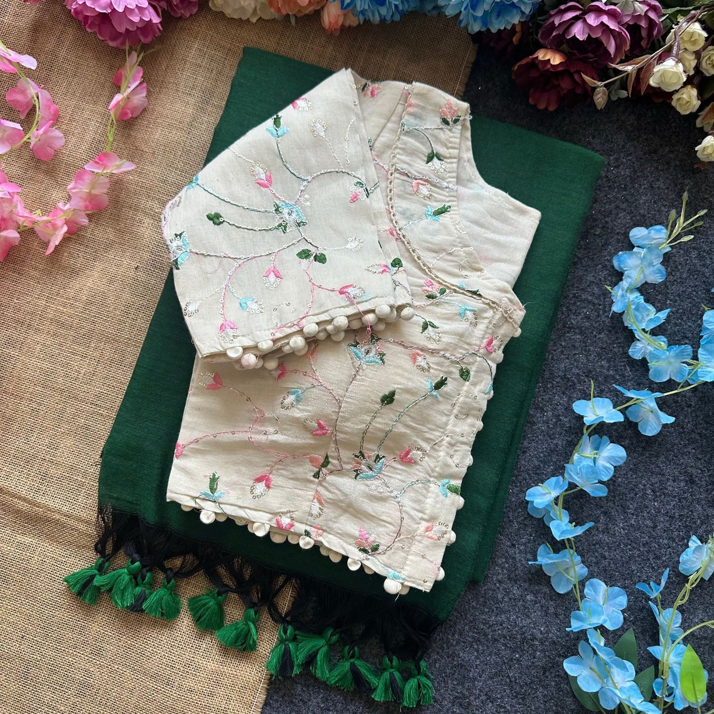 Kayatri New Latest Khadi Cotton Saree