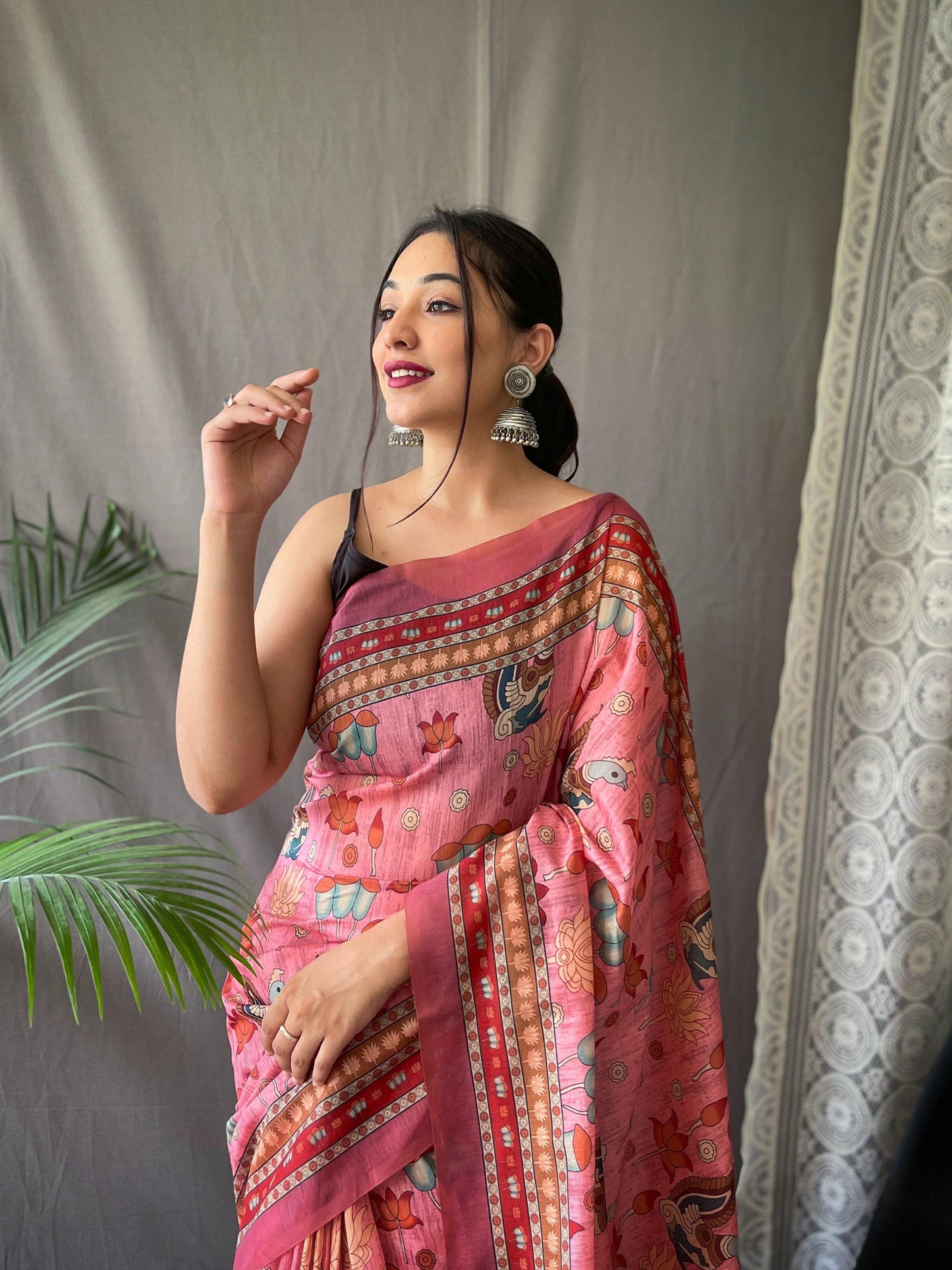 Kayatri New Pure Malai Cotton Digital Print Saree