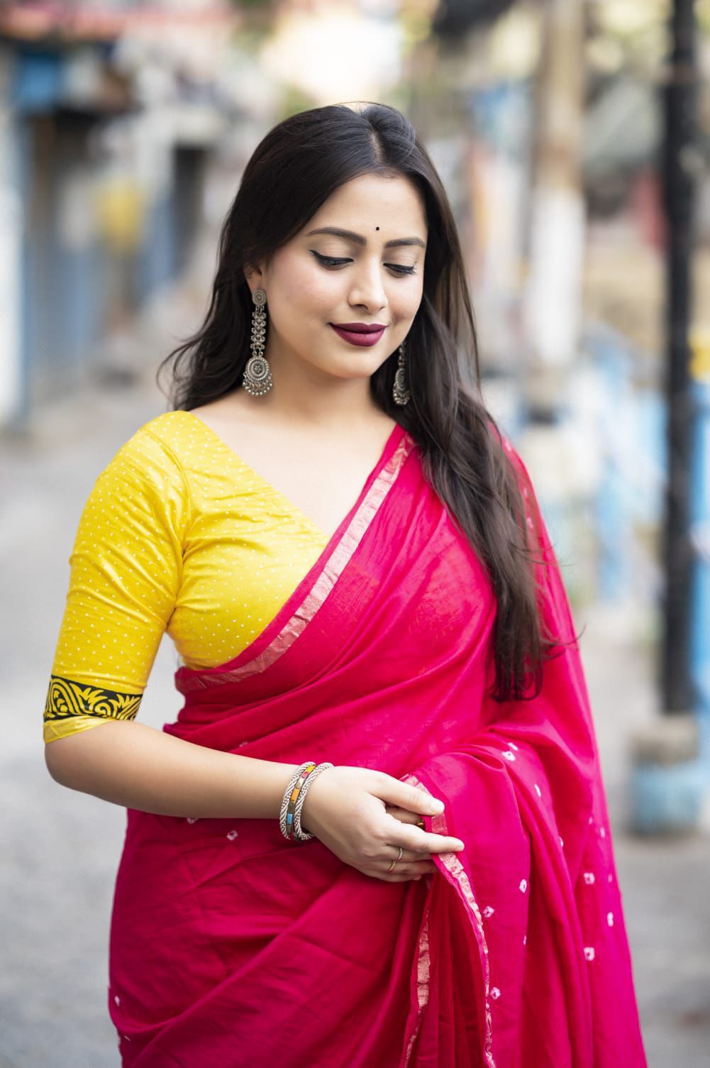 Kayatri New Soft Pure Chanderi Cotton Saree