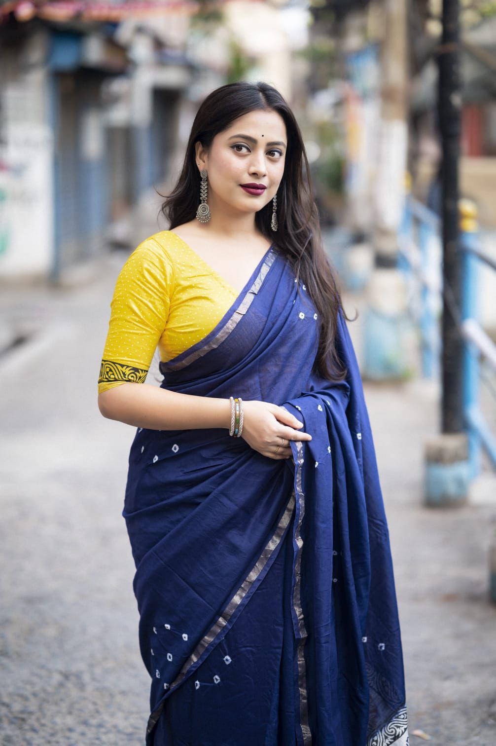 Kayatri New Soft Pure Chanderi Cotton Saree