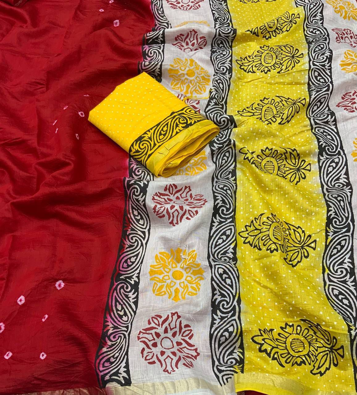 Kayatri New Soft Pure Chanderi Cotton Saree
