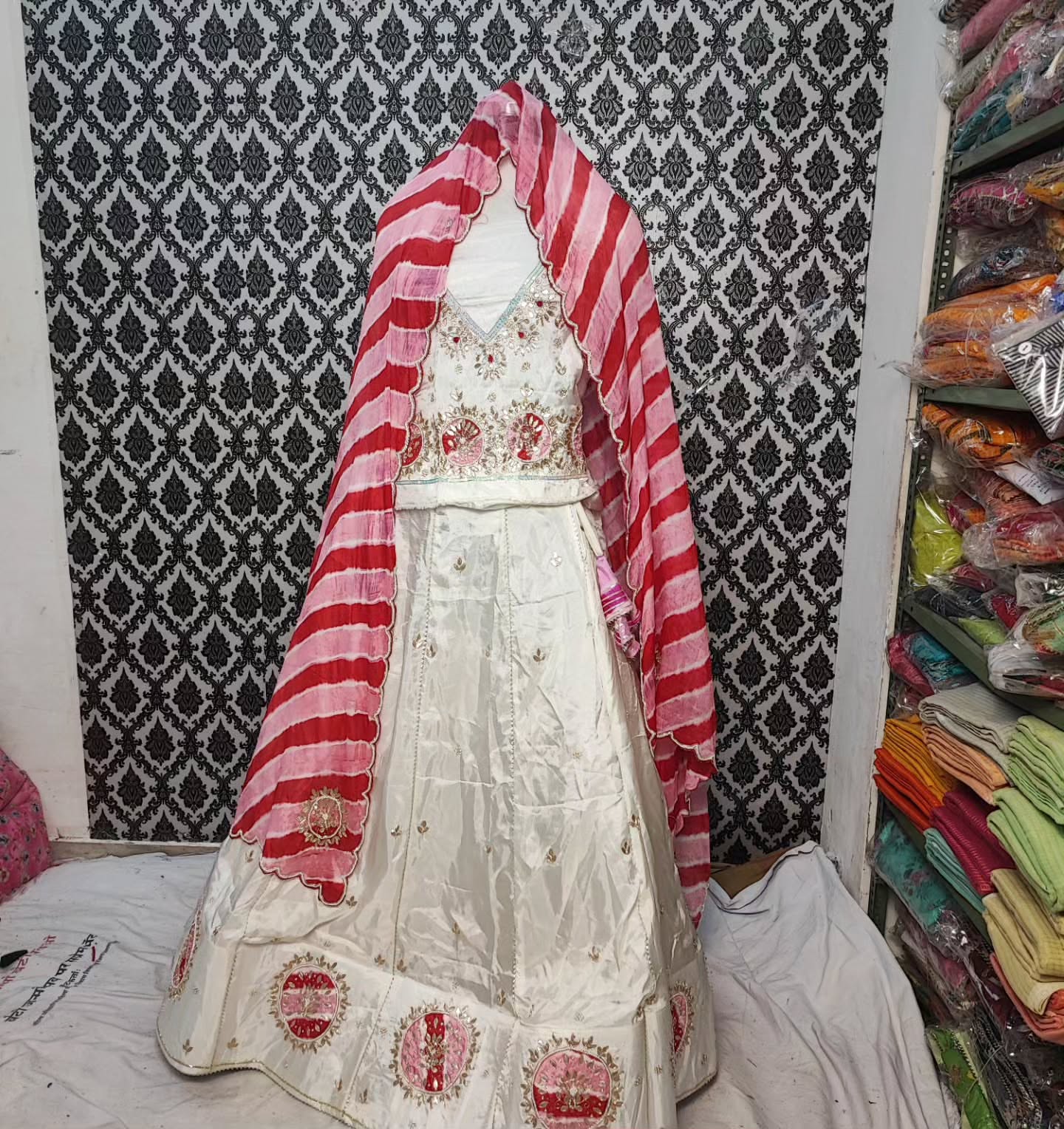 Kayatri New Pure Upada Silk Gotapatti Handwork Lehenga