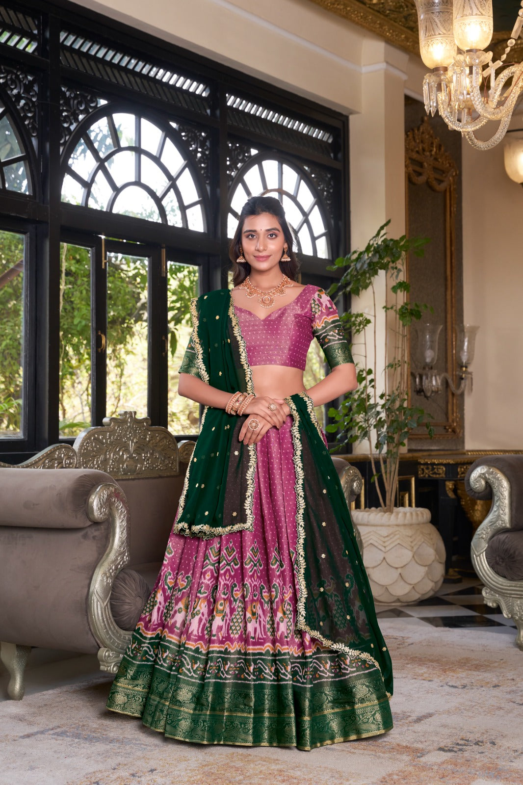 Kayatri New Kanchipuram Designer Lehenga