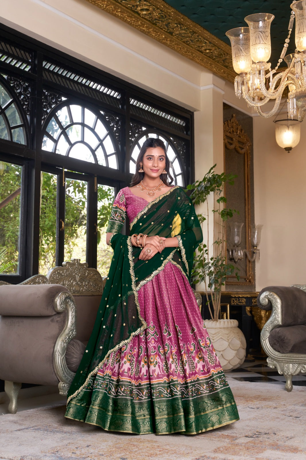 Kayatri New Kanchipuram Designer Lehenga