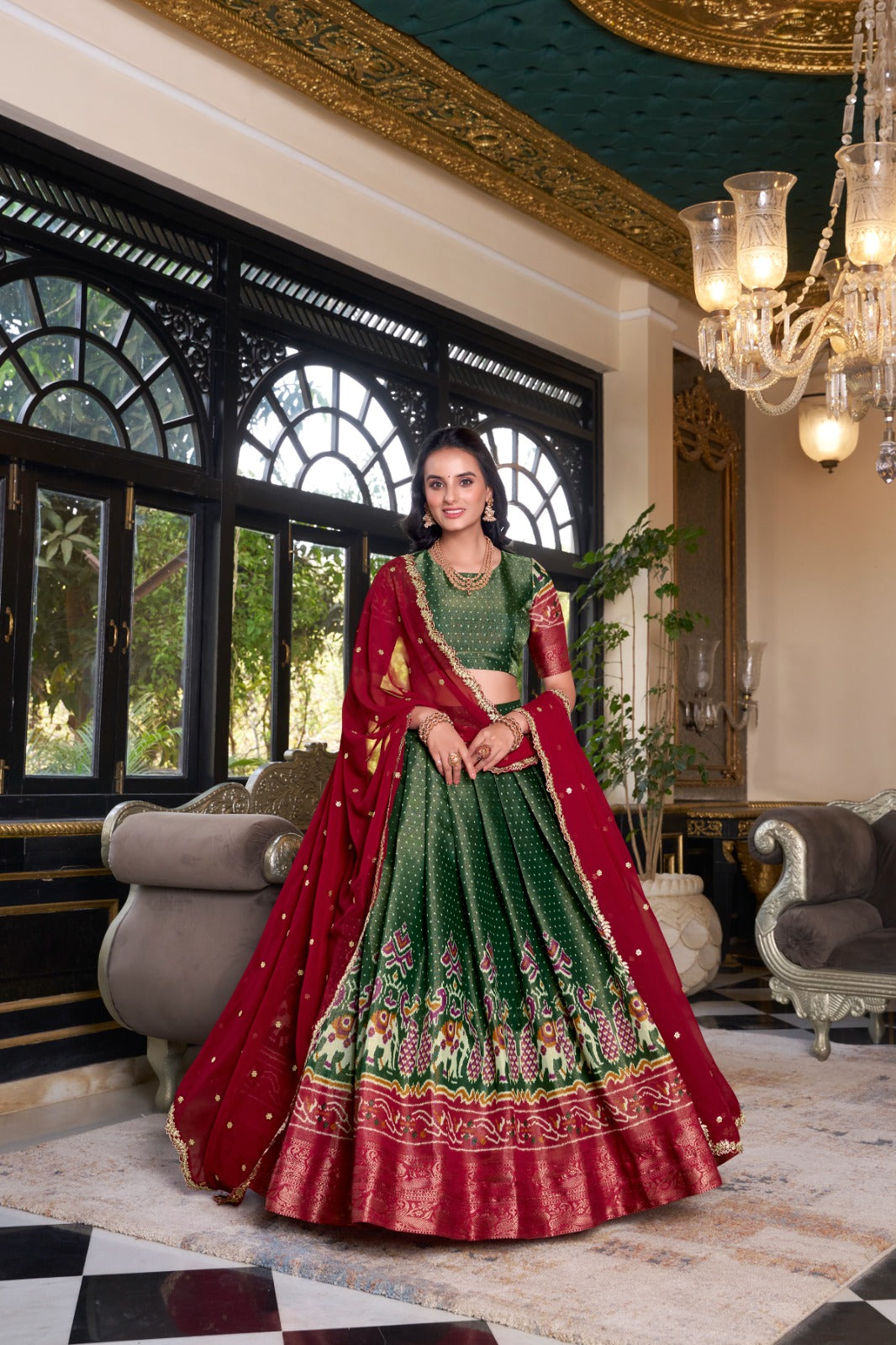 Kayatri New Kanchipuram Designer Lehenga