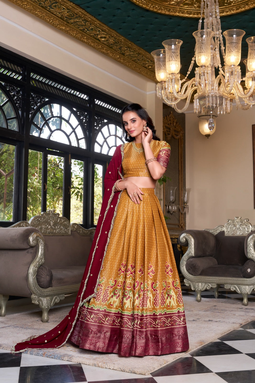 Kayatri New Kanchipuram Designer Lehenga