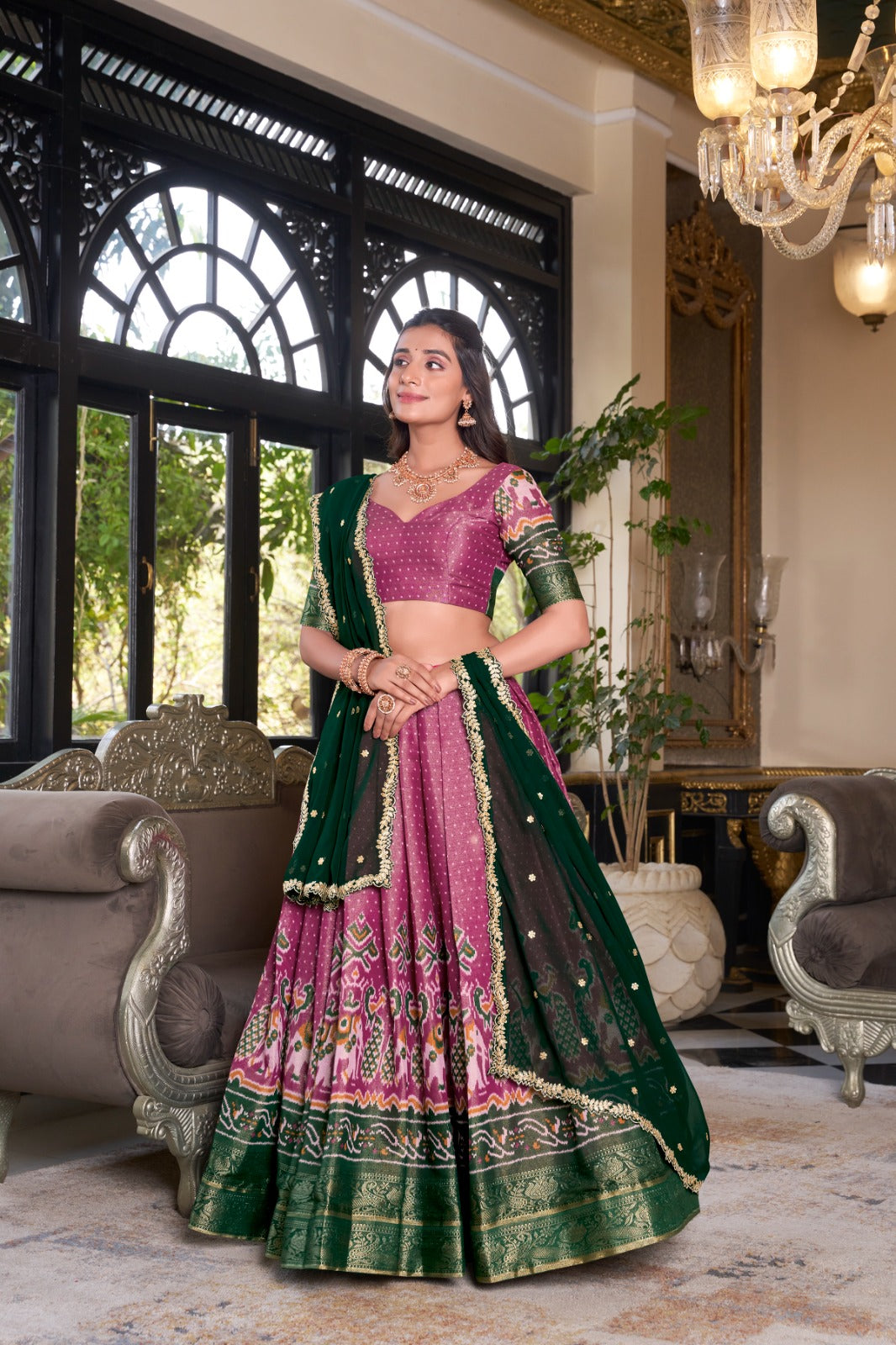 Kayatri New Kanchipuram Designer Lehenga